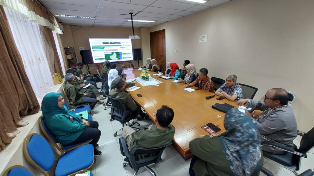 Koordinasi ke Dinas Ketahanan Pangan Kab.Kutai Kartanegara