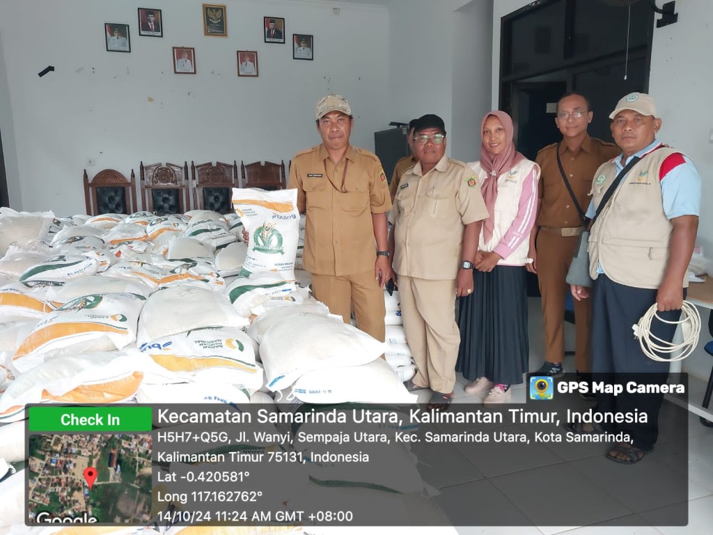 Monitoring penyaluran Beras Bantuan Pangan ( Banpang ) tahap IV