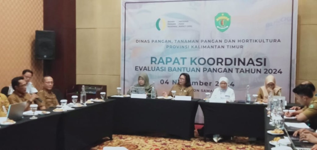 Rapat Koordinasi Evaluasi Bantuan Pangan tahun 2024