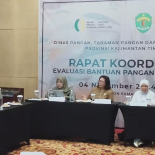 Rapat Koordinasi Evaluasi Bantuan Pangan tahun 2024