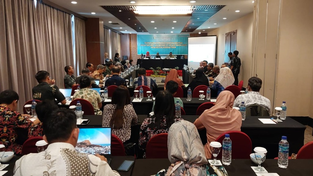 Rapat koordinasi dan Evaluasi FSVA Kalimantan Timur