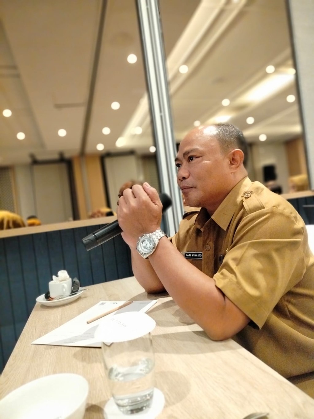 Penyampaian resiko/kendala pada aplikasi PERJADIN