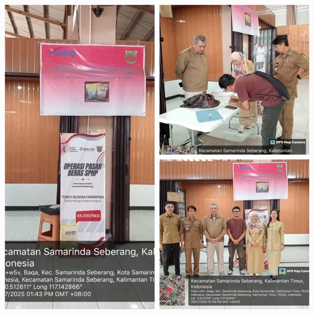 Verifikasi faktual kios Sigap Pangan Pasar Baqa Samarinda