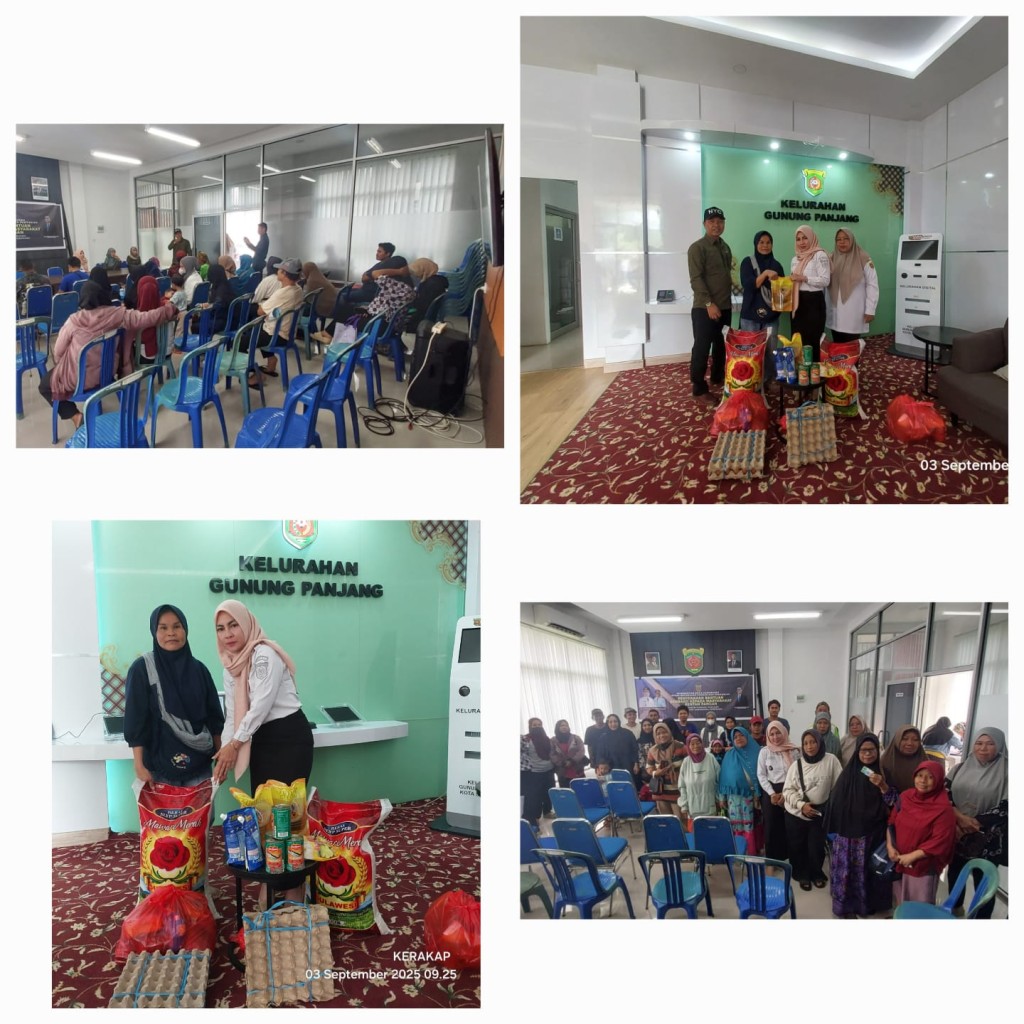 Bantuan sembako rentan pangan