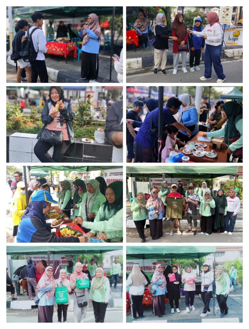 Kegiatan Promosi Makan Umbi Umbian .. CFD Kesuma Bangsa 14 September 2025 ...