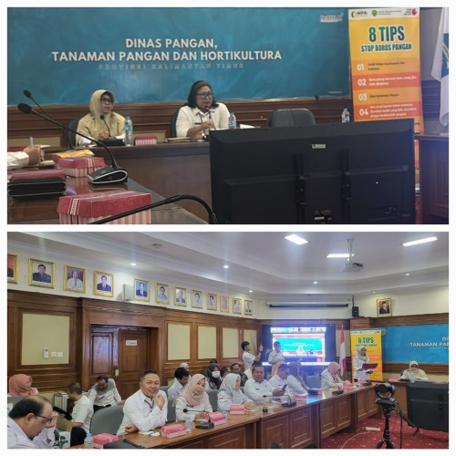 Badan Pangan Nasional (Bapanas) dalam rangka digitalisasi penyelamatan sisa makanan dari Program Makan Bergizi Gratis (MBG)