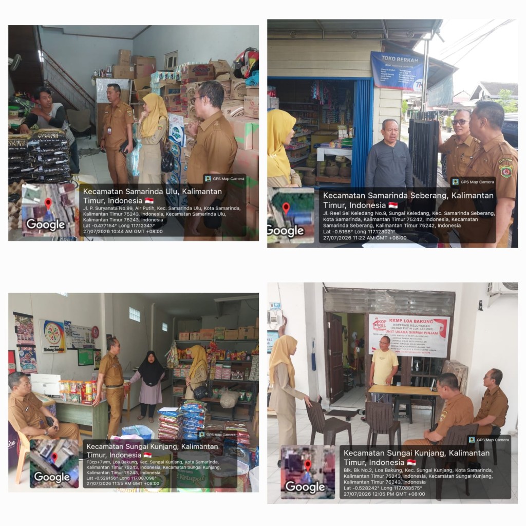 Monitoring mitra RPK Bulog Toko dan Koperasi Merah Putih