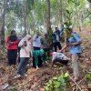 Tanam  Kopi bersama kabid TPHP dengan Poktan Mitra Lestari Bantuas