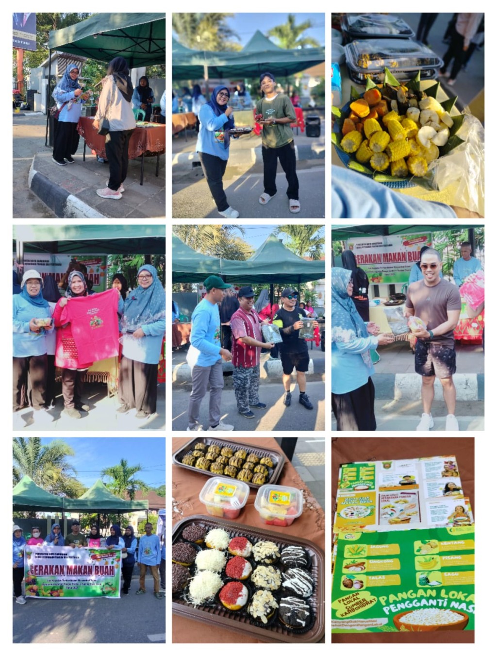 kegiatan Promosi Konsumsi buah dan Kudapan Berbahan dasar pangan lokal,