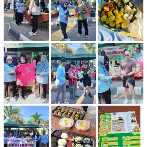 kegiatan Promosi Konsumsi buah dan Kudapan Berbahan dasar pangan lokal,