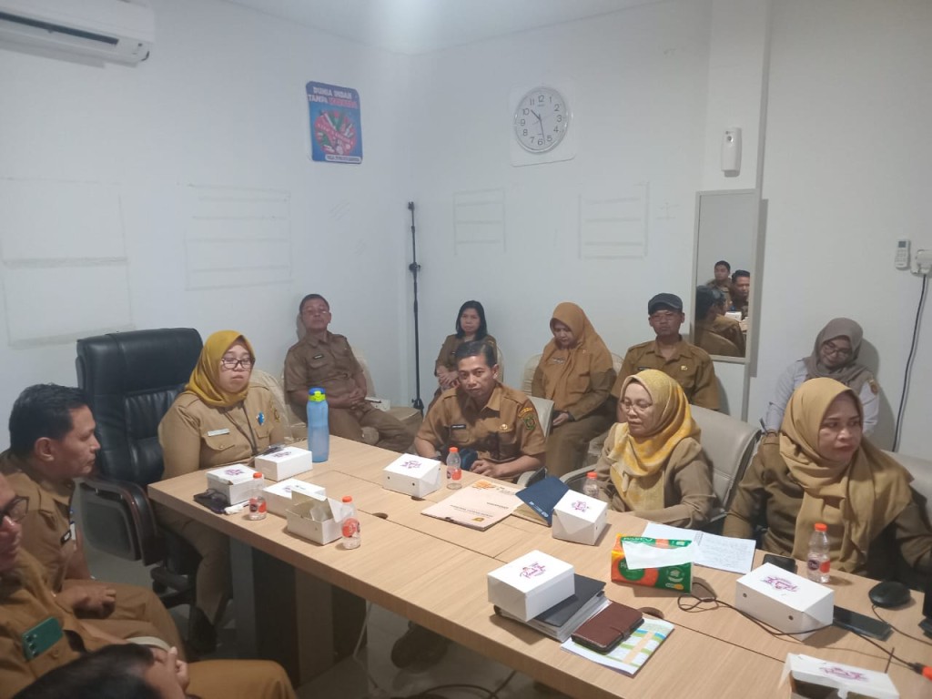 Menghadiri rapat kordinasi rencana kerja