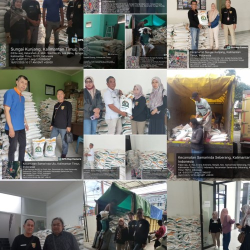 Pendampingan penyaluran Bantuan Pangan ( Banpang ) alokasi Juni-Juli pada18 Juli 2025