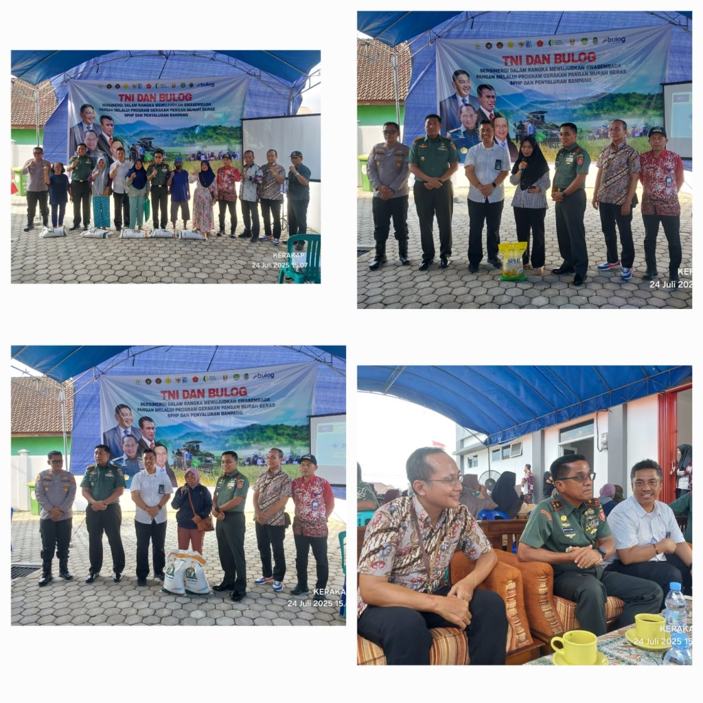 Pembagian Bantuan Pangan ( Banpang ) dan Gerakan Pangan Murah ( GPM )