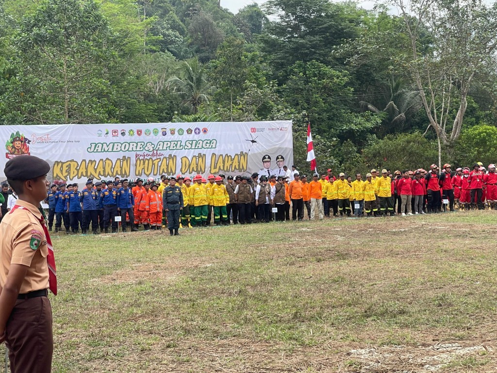 Apel Siaga karhutla dan Jambore dalkarhutla