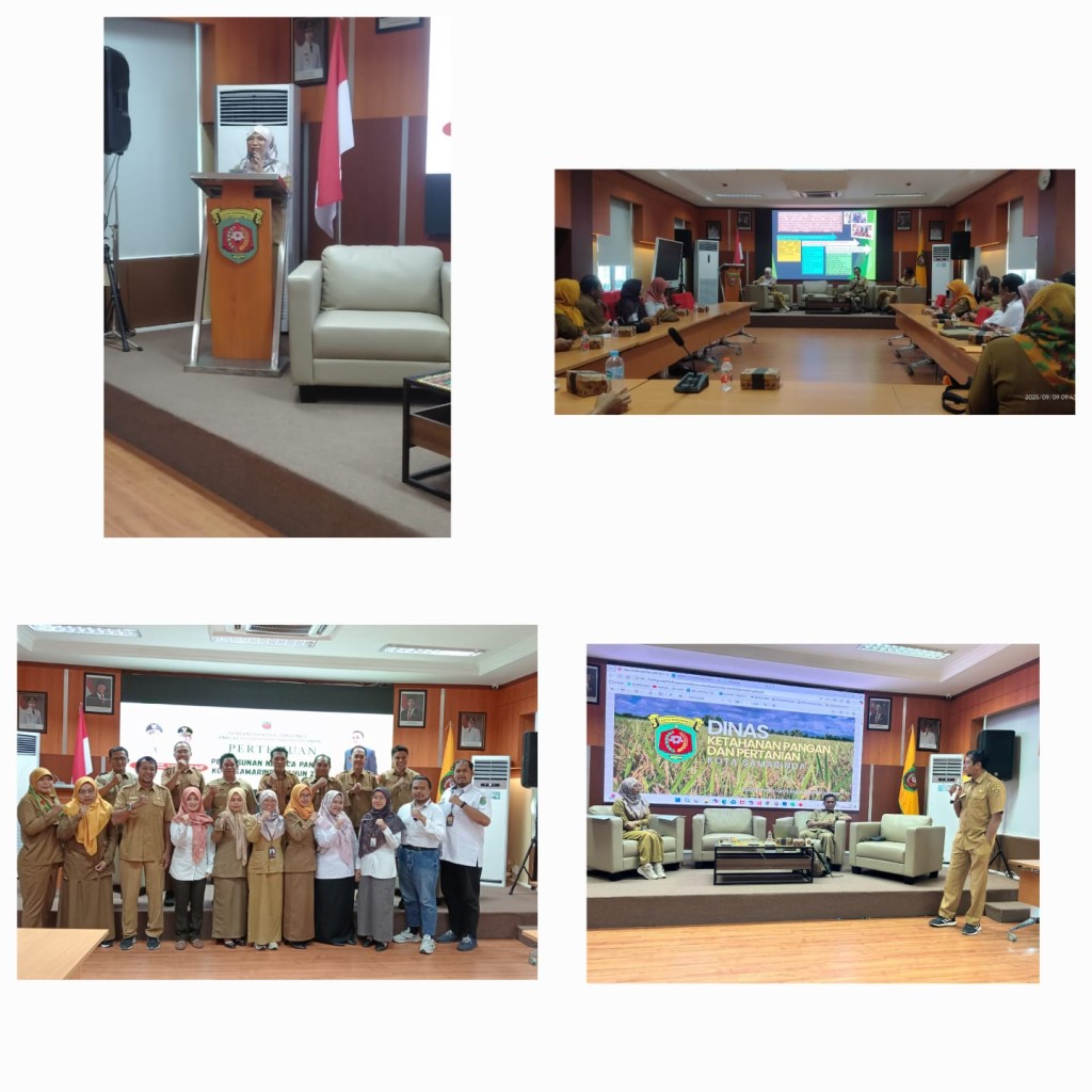 Pertemuan Penyusunan Neraca Pangan kota Samarinda Tahun 2025