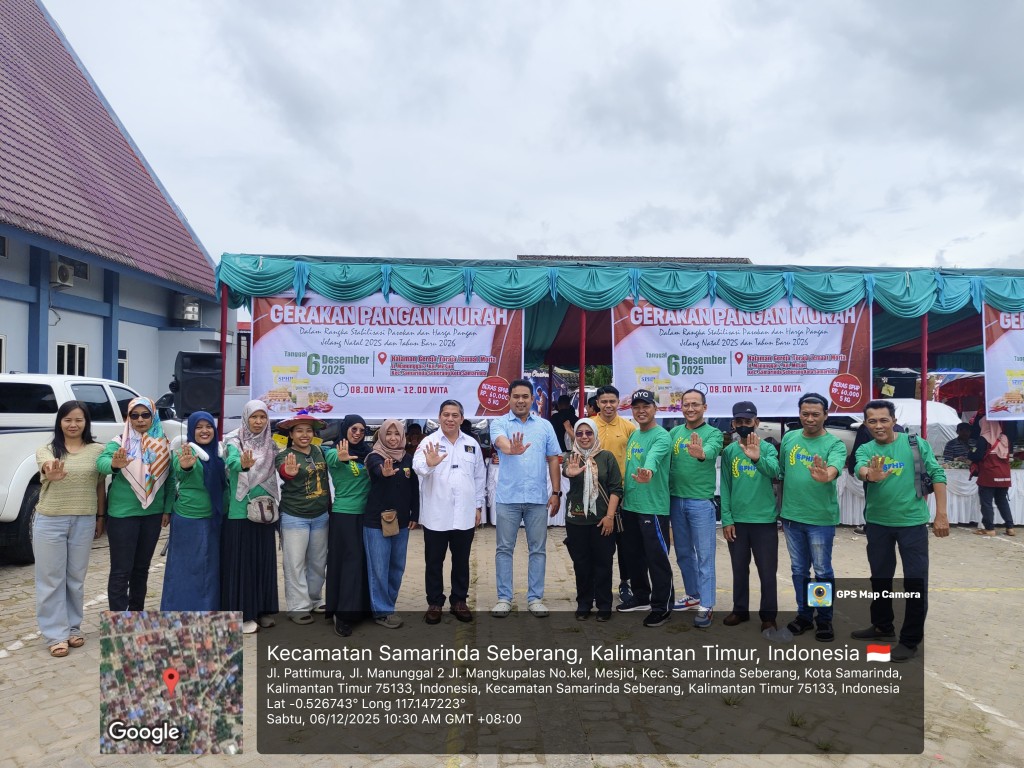 GPM di Halaman Gereja Toraja  jemaat Moria kelurahan Mangkupalas Kecamatan Samarinda Seberang bersama anggota DPD RI Bapak Yulinus Henock