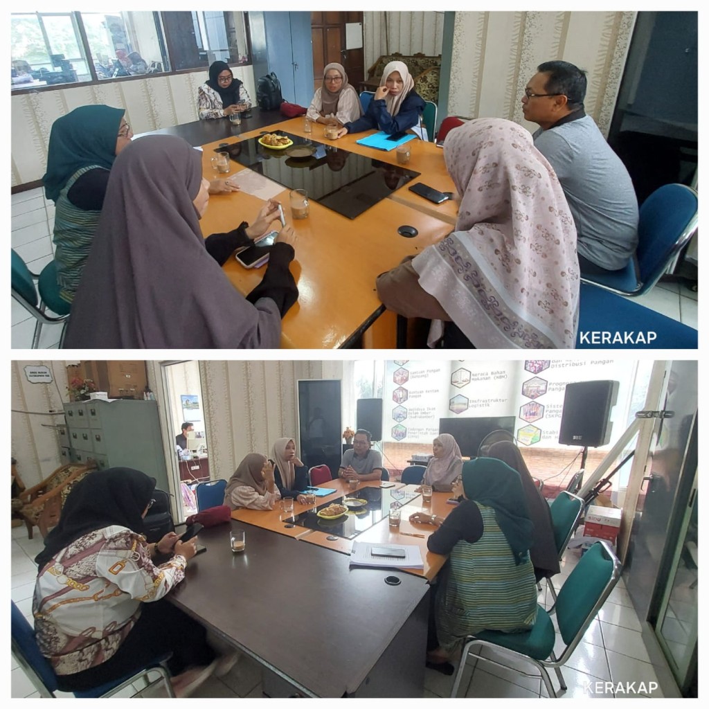 Menerima kunjungan dari Dinas Ketahanan Pangan dan Pertanian Kota Balikpapan