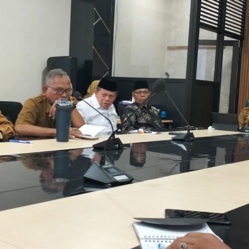Kegiatan Rapat di BPKAD terkait persiapan perayaan Idul Adha