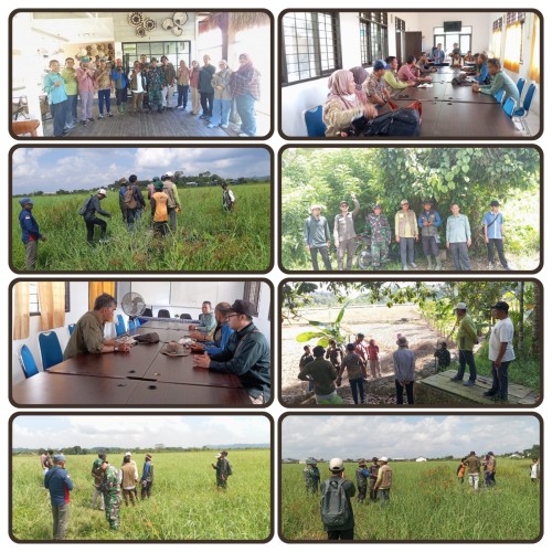 Kunjungan Bersama Irjen Kementerian Pertanian