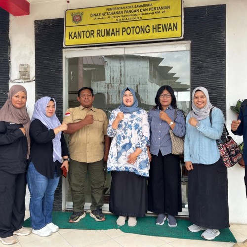 Menerima kunjungan dari RPH Kutai Timur